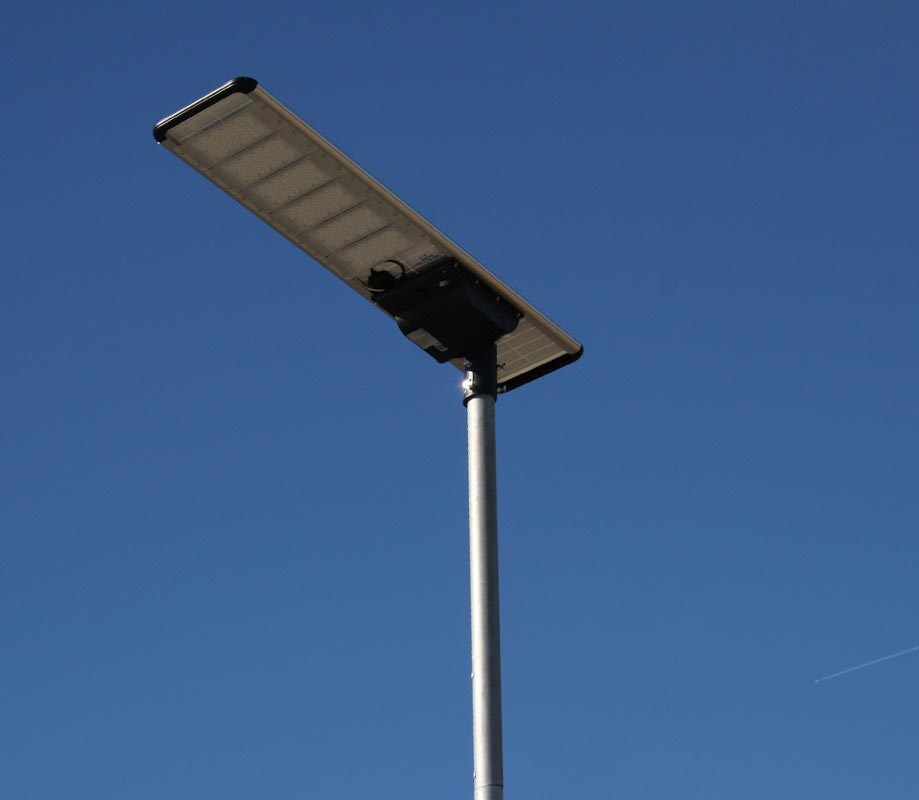 Blade Solar Light - Galvanised Pole