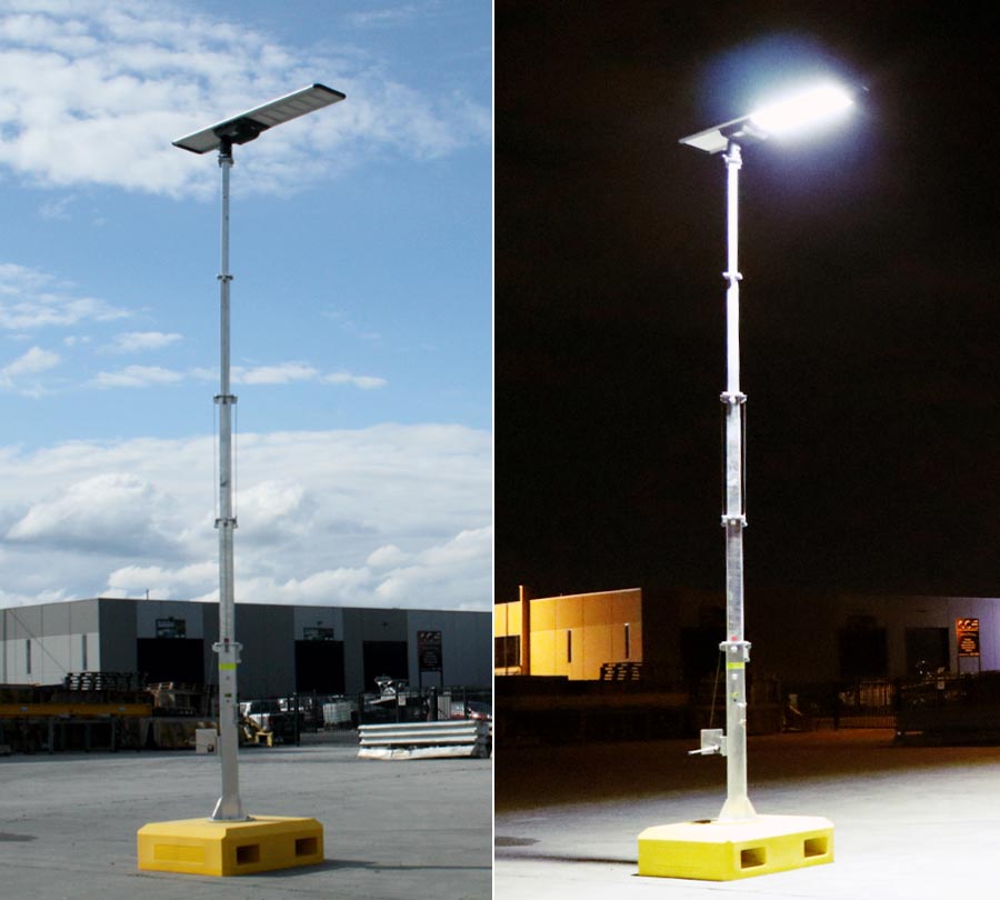 Blade Solar Light – Telescopic Pole